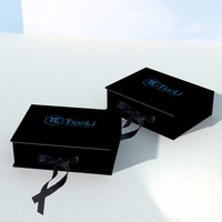 Boîte d'Emballage Personnalisée pour Perruques avec Logo, Boîte Magnétique pour Perruques avec Accessoires en Soie Satinée