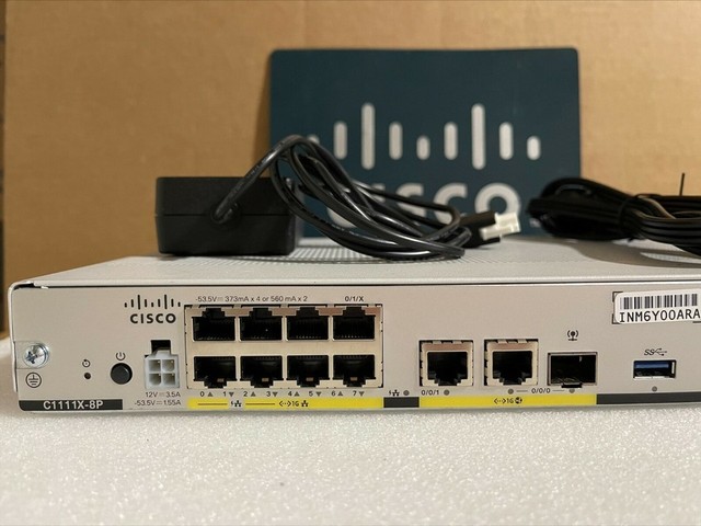 Systems C1111X-8P ISR 1100 8 Ports Dual WAN