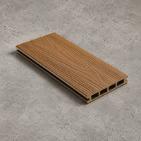 Plancher extérieur en WPC moderne 140*25mm, à clipser, 3D, à relief profond, imperméable, antidérapant, écologique, pour jardin et terrasse