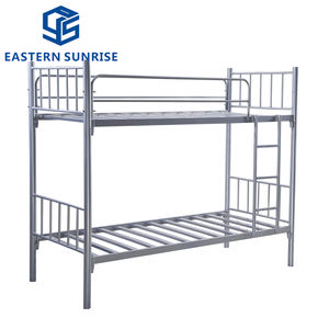Cama Literas Doble de Metal Negro con Base de Listones - Product Image 4