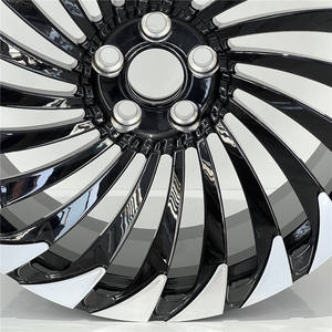 Velg Mobil Racing Penumpang Aluminium Alloy Forged Ukuran 17 18 19 20 32 Inch Custom 1 2 3 Piece 5x108 5x112 5x120 5x120.65 6x139.7 - Product Image 3