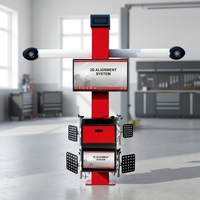 Aligneur 3D de roues à haute précision avec suivi automatique, machine d'alignement des roues CE ISO pour atelier de réparation automobile - S70PLUS
