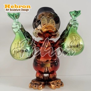 Escultura <span class=keywords><strong>de</strong></span> <span class=keywords><strong>Mickey</strong></span> <span class=keywords><strong>Mouse</strong></span> y Pato Donald en Resina y Fibra Hecha a Mano, Estatua <span class=keywords><strong>de</strong></span> Dibujos Animados Personalizada <span class=keywords><strong>para</strong></span> Decoración Exterior del Hogar - Product Image 3