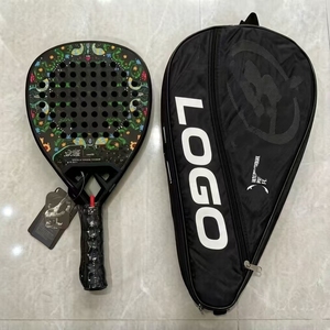 Bullpadel <span class=keywords><strong>Padel</strong></span> OEM Palas de Pádel de Fibra de Carbono 18k Venta al por Mayor de Fábrica Raqueta de Pádel Bolsa de Pádel Deporte - Product Image 1