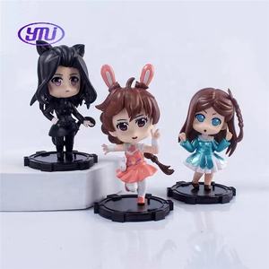 PVC <span class=keywords><strong>Douluo</strong></span> Continent Tang Wulin Figure Gâteau Décor De Voiture Décor avec Base Anime Modèle pour les Fans et Fantasy Gift Collection Display - Product Image 2