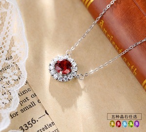 Collier ras du cou minimaliste en argent sterling 925 avec croix en pierre gemme naturelle taillée de 7 mm, certifié par un tiers, pour usage quotidien - Product Image 2