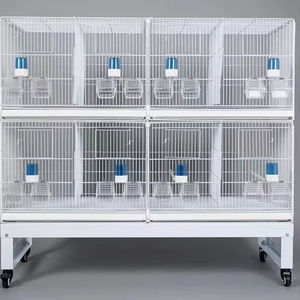 Jaulas de Malla de Hierro de Buena Calidad para Pájaros Silvestres, Transportadores Metálicos para Periquitos y Canarios, Jaulas de Cría de Aves - Product Image 3