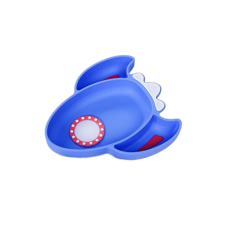 Placa de comedor azul