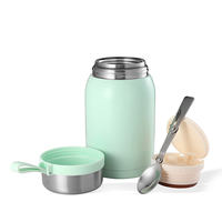Boîte à lunch isotherme Everich pour aliments chauds, en acier inoxydable, sous vide, pour enfants