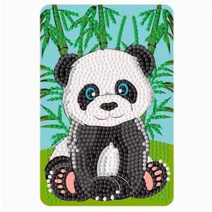 Kits de Peinture Diamant XIXI – Panda Acrylique Peint à la Main – Jouet Créatif DIY pour Enfants et Garçons – Art Complet à Broder avec Diamants – Animaux - Product Image 2