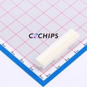 XD-PHB-2*19Y Housing (Wire-to-Board / Wire-to-Wire) P=2mm Connector ( Jack Structure: 2x19P )( Pitch: 2mm )( Row Spacing: 2mm ) - Product Image 2