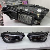 Ensemble de phares LED 2020-2024 pour Mercedes-Benz CLA35 45 AMG 200 250 260 Système d'éclairage avant 12V Design géométrique OEM