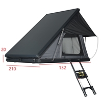 Tenda Atap Premium Desain Inovatif Kekuatan Canggih 4 Musim Cangkang Aluminium Honeycomb Satu Kamar Tidur Pembukaan Otomatis Cepat