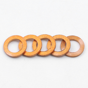 Solid <b>Copper</b> Flat Ring Gasket Metric M3 M4 M5 M6 M12 M14 M16 M18 M20 M24 M27 - M48 Plain <b>Washers</b> Fastener Hardware - Product Image 4