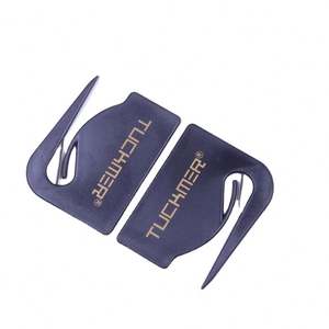 Ouvre-lettres personnalisé Coupeur de lettres promotionnel avec logo PS plastique - Product Image 2