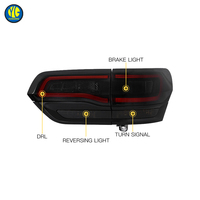 Feux arrière LED YU GUANG pour Jeep Grand Cherokee WK2 (2014-2021) – Amélioration des feux arrière et clignotants LED