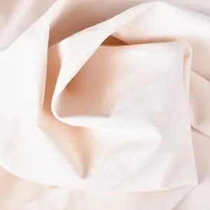 100% सूती कैनवास कपड़ा मोटा बेज रंग