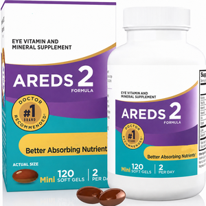 AREDS 2 ฟอร์มูล่า วิตามินและแร่ธาตุเสริมสำหรับดวงตา 210 เม็ดซอฟต์เจลขนาดเล็ก 2 เม็ดต่อวัน เพื่อสุขภาพดวงตา - Product Image 2
