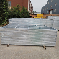 Soudure de tuyaux galvanisés, découpe laser de pièces de tuyauterie, support métallique robuste, capacité de charge de 500 kg, sur mesure