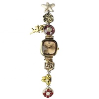 Montre à quartz pour femme Zoryn vintage en or, bracelet en alliage, fabrication sur mesure, accessoire de mode rétro, bijoux Miyota 3BAR résistant à l'eau