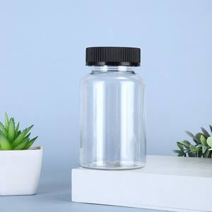 Botella de vitamina de plástico de 250ml, cápsula de píldora de medicina, suplemento de salud, botella de embalaje, botella de tableta - Product Image 5