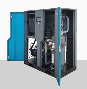 Compressore Industriale a Spirale a Due Stadi da 75KW Senza Olio 380V con Motore Core, Micro-Compressore d'Aria Stazionario Ricustomizzato - Product Image 1