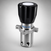 Régulateur de pression de gaz haute pression 10 000 Psig en acier inoxydable SUS316L, type piston, pour pétrochimie et laboratoire