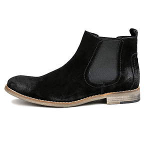 2019 nouveau designer italie hommes <span class=keywords><strong>noir</strong></span> décontracté bottes <span class=keywords><strong>chelsea</strong></span> en cuir fabricant de conception - Product Image 5