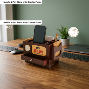 StudioWood Personalized Wood Desk Surface with Printing for Mother's Day and Christmas - Product Image 1
