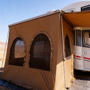 Tente latérale détachable pour <span class=keywords><strong>auvent</strong></span> <span class=keywords><strong>de</strong></span> camping-car, créant une pièce privée fermée pour se changer ou dormir - Product Image 4