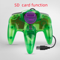 Nuevo Controlador de Juego con Cable para Consola N64, Controlador USB para Joystick de Nintendo 64