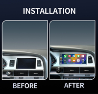 Autoradio tablette Android 10,25 pouces Wifi Carplay BT GPS Navi Lecteur multimédia stéréo pour AUDI Q7