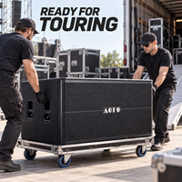 Speaker Bass Pasif 18 Inch Profesional untuk Sistem Suara DJ Pesta, Kabinet Subwoofer Dalam untuk Panggung Konser, Klub, dan Audio Acara