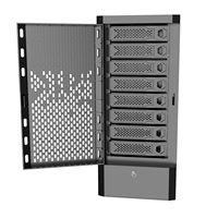 Caja Externa de Aluminio para 8 Discos Duros SAS con RAID