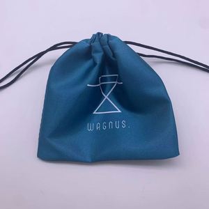 Bolsitas de Satén de Lujo para Joyería con Cordón y Logotipo Personalizado, Bolsas de Regalo de Textil Premium - Product Image 2