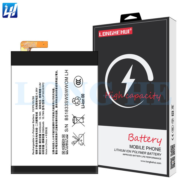 New OEM High Quality Mobile Phone Battery LIP1653ERPC 3580mAh 3.8V for Sony XA2 Battery Batteries