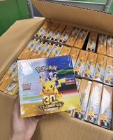 Boîte de boosters japonaise Pokémon TCG M6a 30e anniversaire, 20 paquets scellés de cartes à collectionner pour distributeur mondial
