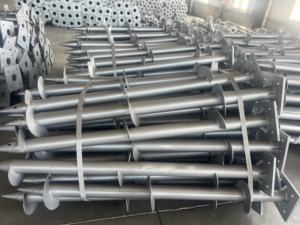 Servicios de Corte, Doblado y Soldadura para Sistemas de Instalación Solar en Suelo con Pilotes Espirales Galvanizados en Caliente HRB500 HRB335 HRB400 BS/AiSi - Product Image 3