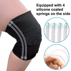 Soporte de Rodilla Transpirable <span class=keywords><strong>en</strong></span> Forma de V para el Cuidado de la Rótula, Alivio del Dolor por <span class=keywords><strong>Osteoartritis</strong></span> e Lesiones de Menisco, Ideal para Deportes, Senderismo y Trabajo - Product Image 3