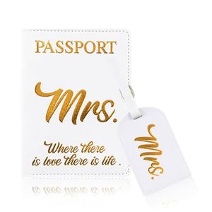 Juego de Fundas para Pasaporte Personalizadas al por Mayor, de Piel Sintética de Lujo, con Logotipo Personalizado, y Etiqueta para Equipaje - Product Image 6