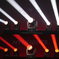 Mini 180W faisceau tête mobile LED lumières de scène 8 couleurs 3D Spot Halo effet 8 Gobos 18 prismes rotatifs DJ lavage DMX512 RGBW émission