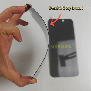 Alta calidad 180 ° 360 ° Vidrio impreso en seda 17 Pro Max 17 Air Protector <span class=keywords><strong>de</strong></span> pantalla Cobertura completa Vidrio templado para iPhone Glass - Product Image 3