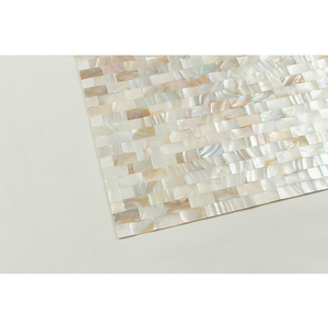 30Cm * 30Cm Bán Buôn Dàn Nghệ Thuật Vỏ Sò Biển Khảm Tự Dính Mẹ Của Ngọc Trai Khảm Gạch - Product Image 2