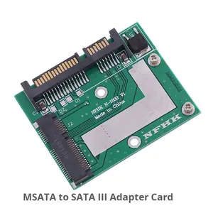 ミニPCIe SSDアダプターカードハーフハイト/MSATA/5cm 2.5インチインターフェイスをSATA3 1GB容量ラップトップ使用中古製品に変換 - Product Image 2