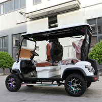 Carrito de Golf Eléctrico de 2/4/6 Plazas Directo de Fábrica |   Vehículo Eléctrico de Baja Velocidad para el Vecindario, Tipo Buggy de Golf, en Venta