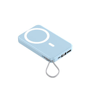 بنك طاقة فائق الرقة مدمج بشاشة ممغنطة بشاشة ليد شاحن كابل من النوع C للهاتف - Product Image 5