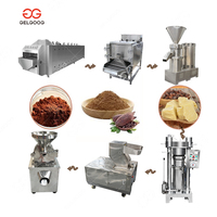 Ligne de transformation du cacao automatique de 10 tonnes avec machines à beurre de cacao pour la fabrication de poudre de cacao