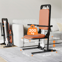 Chaise mobile électrique patiente portative d'ascenseur de plancher de puissance de Mateside avec le siège d'commode et la taille réglable