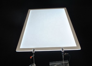 Panneau <span class=keywords><strong>publicitaire</strong></span> double face en acrylique format A2 A3, panneau magnétique, <span class=keywords><strong>agence</strong></span> immobilière, boîte à lumière LED pour vitrine - Product Image 6