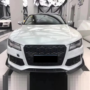 Kit carrosserie pare-chocs avant A7 S7 Style <span class=keywords><strong>RS7</strong></span> Look Pare-chocs avant Grille noire pour Audi A7 S7 C7 2009 2010 2011 2012 2013 2014 - Product Image 6